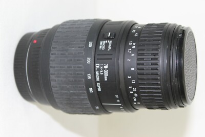 Sigma 70-300mm DL Macro Super AF Camera Lens Made in Japan for