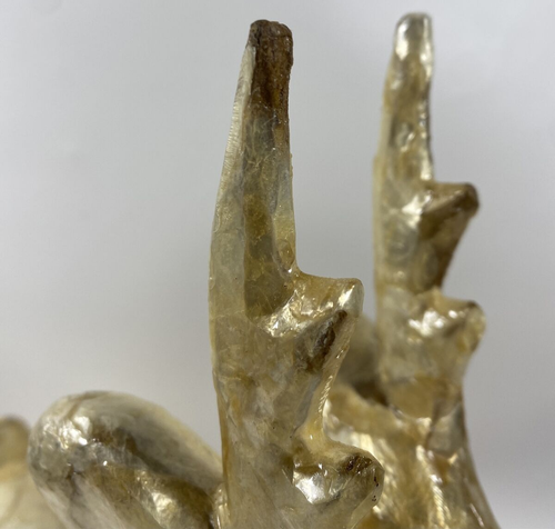 Capiz Shell Sitting Deer 13" X 12" X 4” Figure Christmas Home Decor - Picture 4 of 9