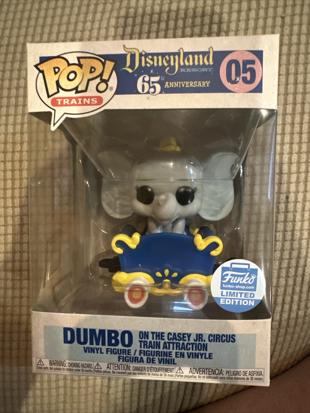 Funko Pop! Trenes: Disney - Dumbo On The Casey Jr. Atracción De Tren De Circo -...