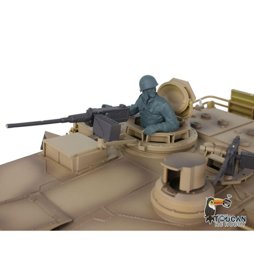 On Sale Henglong 1/16 2.4G 7.0 Upgraded Metal Track RC Tank M1A2 Abrams 3918 RTR - Picture 11 of 12