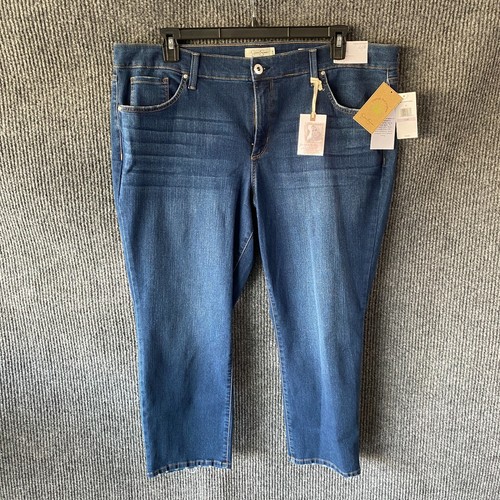 22W Plus Dark Blue Denim Womens | eBay