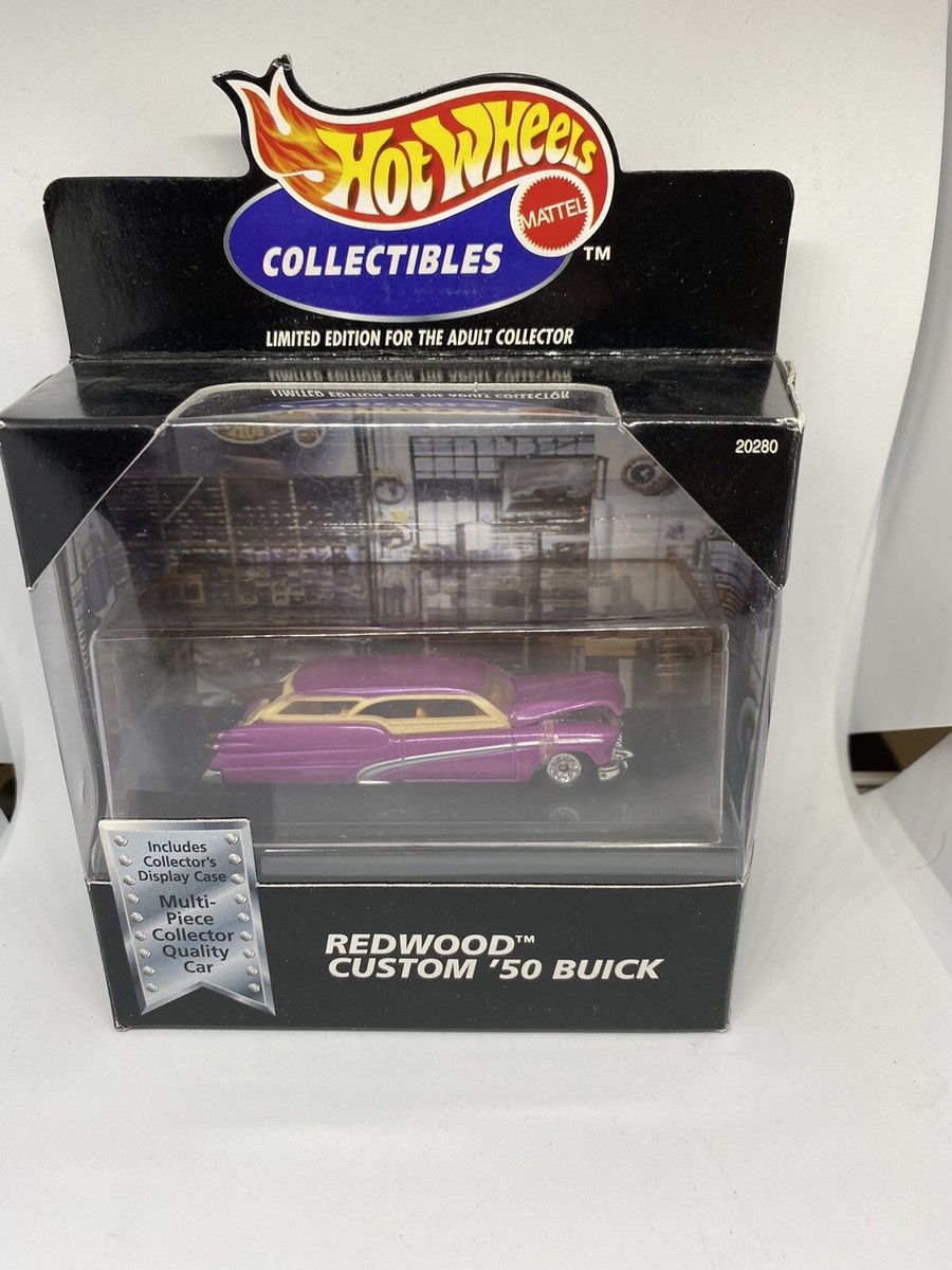 Hot Wheels HW 1998 100% Larry Wood's '50 BUICK WAGON REDWOOD PINK