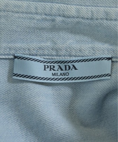 PRADA Dress Shirts Blue 38(Approx. S) 2200573741869 - Picture 3 of 8