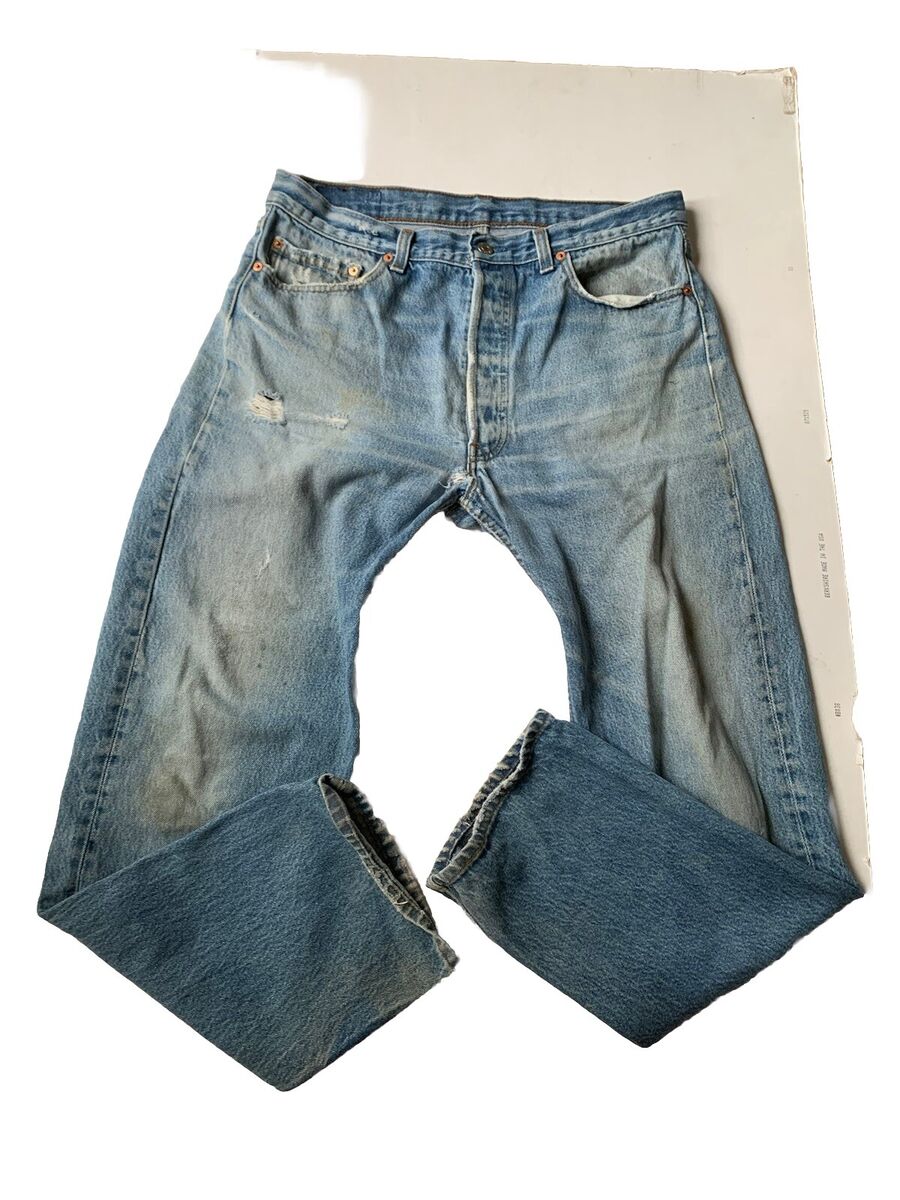 Vintage Levis 501xx Jeans Mens 34 x 30 Straight Leg Denim Vintage Levis 501xx Jeans Mens 34 x 30 Straight Leg Denim