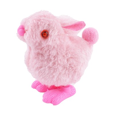 Jouet Lapin/Poussin Remonter Pâques – 6 Cm – Sans Pile – Cadeau Panier Pâques Anniversaire Enfant