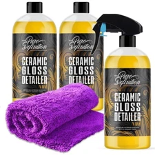 Ceramic Detailer Car Wax Gloss Spray Sealant Coating Vehicle Water Beading 3L