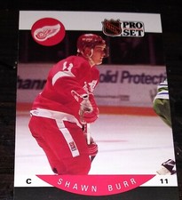 Pro Set 1990 Shawn Burr #66 - Many Sport Cards Available