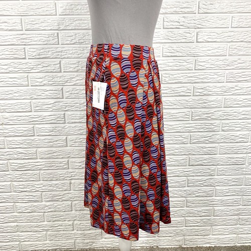 Falda LuLaRoe Madison Línea A Multicolor Estampada Talla Grande 3XL XXXL 3X - Imagen 6 de 8