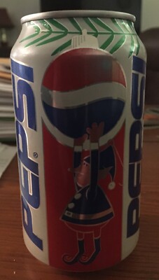 Vintage 1996 12 Fl Oz Pepsi Christmas Can From USA | eBay