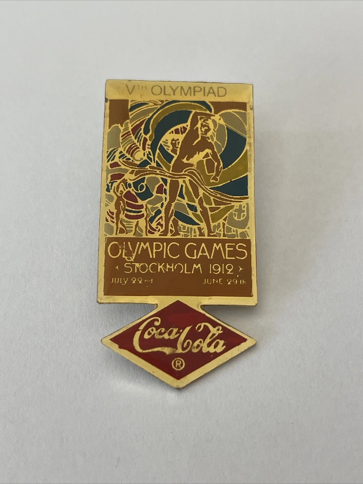 Pin’s Olympic Games Coca Cola Stockholm 1912