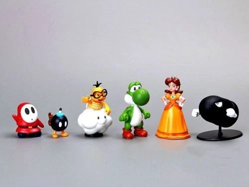 18pcs Super Mario Bros Action Figures Figurines Set Cake Topper Decor Kid Toy - image 3 of 4