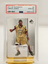 LeBron James #2 Prices | 2011 SP Authentic | Basketball Cards