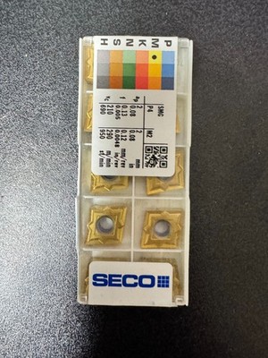 10x SECO CNMG120404-MF1 CP500, CNMG120404MF1CP500 inkl. 19% MwSt.