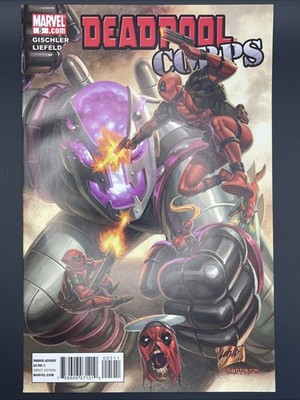 Deadpool Corps #5 Newsstand 1:50 Rare 458 Copies Lady Deadpool Cover Marvel 2010