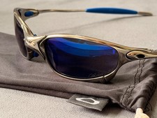 SUPER RARE COLLECTORS ITEM: OAKLEY X METAL JULIET ICHIRO 51, POLISHED / OO BLUE