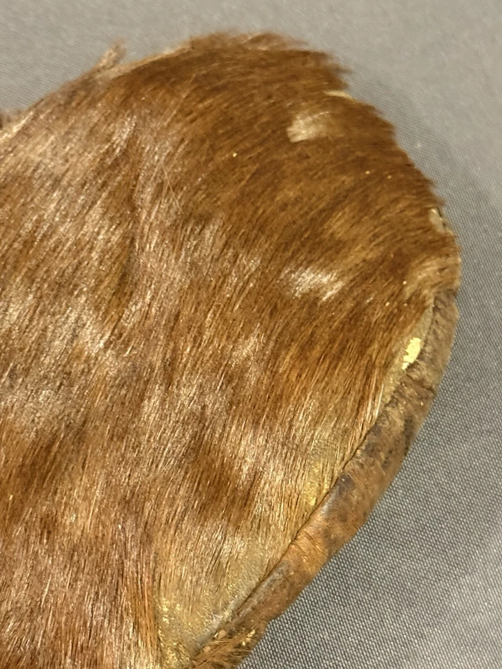 Antique Fur Mittens possible military - Image 3 of 4