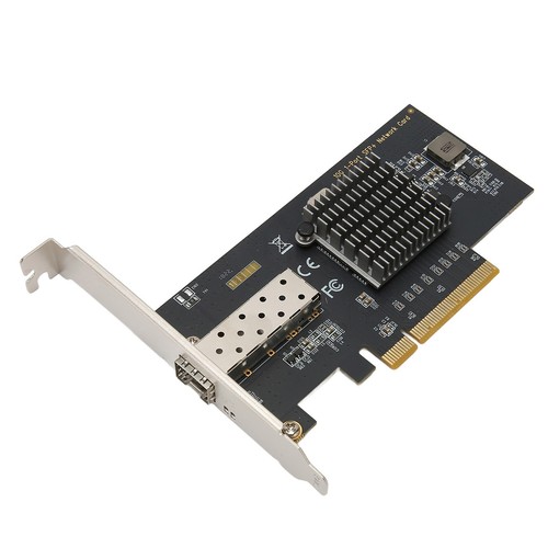 10Gb PCIE NIC Network Card Single SFP+ Port With For 82599EN Controller FY