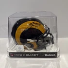 Jim Everett Los Angeles Rams Mini Helmet Beckett Certified Autographed