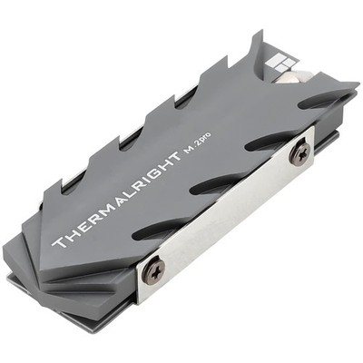 Thermalright M.2 Pro 2280 SSD Heatsink,8mm Heatpipe, High Performance Grey 