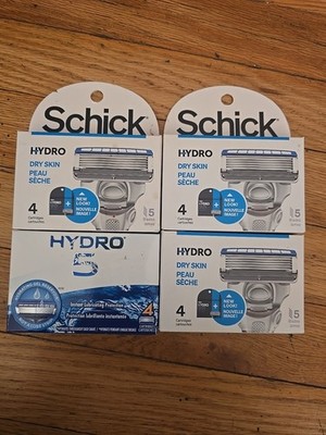 16 Schick Hydro 5 Razor Blades Refill Cartridges fit Hydro Silk Power Shaver