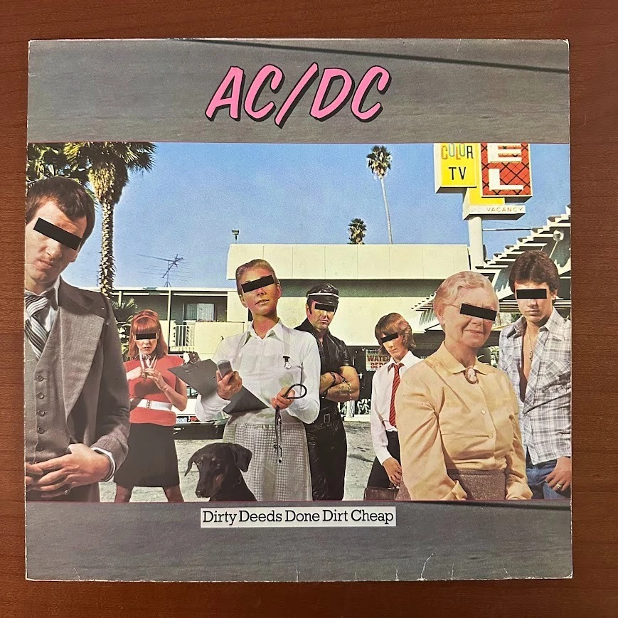 AC/DC – Dirty Deeds Done Dirt Cheap ©UNK Made in Germay – Atlantic – ATL 50 32