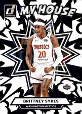 BRITTNEY SYKES 2025 Donruss WNBA My House #18 Basketball  ID:153241