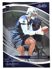 ROOKIE CARD DONOVAN EZEIRUAKU Cowboys 2025 Panini Absolute Football Card #119