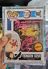 Funko Pop! Demon Slayer - Tengen Uzui #1533 Signed by Ray Chase Pop ARMOR