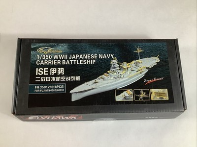 Flyhawk 350128 1/350 IJN Aircraft Battleship Ise for Fujimi top quality Detail