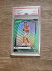 2024 Panini Prizm Bo Nix Green Wave #309 Rookie Card RC PSA 10 Gem Mint Broncos
