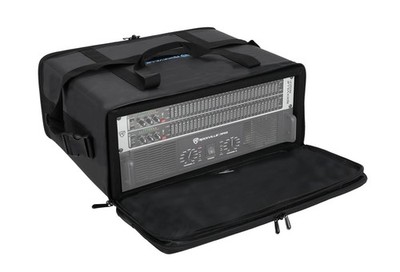 Rockville RRB45 V2 4U Rack Bag Double-Sided Case with 16'' Depth + Shoulder Strap