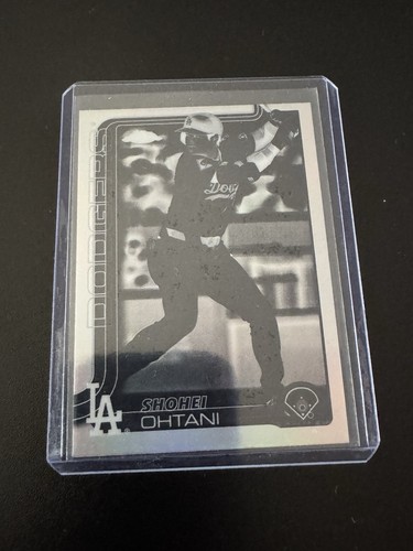 2025 Topps Chrome - Shohei Ohtani #1 Negative Refractor