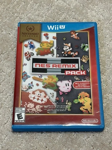 NES Remix Pack Nintendo Selects Wii U Game Complete Authentic Tested