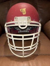 Schutt AiR XP Pro Extra Large Football Helmet (Flat Red W/ White Face Mask)