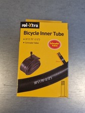 rol‑Xtra 20" Bicycle Inner Tube – 20 x 1.75–2.12 – Schrader Valve 33mm New Other