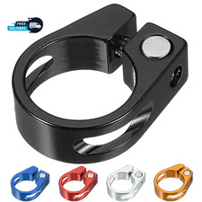 Bike Seat Post Clamp Aluminum Alloy 28.6/31.8/34.9MM MTB Road Bicycle Clip