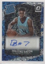 2017 Panini Donruss Optic Fast Break Prizm Signatures Dwayne Bacon #161 Auto a8r