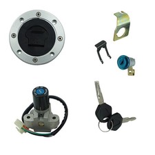 Ignition Switch Gas Cap Set For Suzuki  GS500...