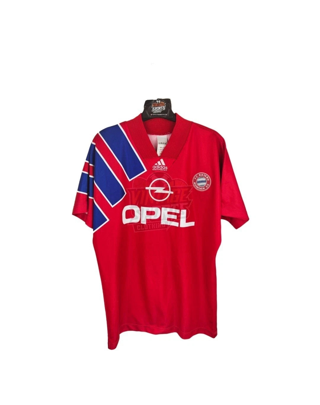 Vintage original FC Bayern Munich Home Shirt 1991-1993 (S) Adidas Jersey Trikot
