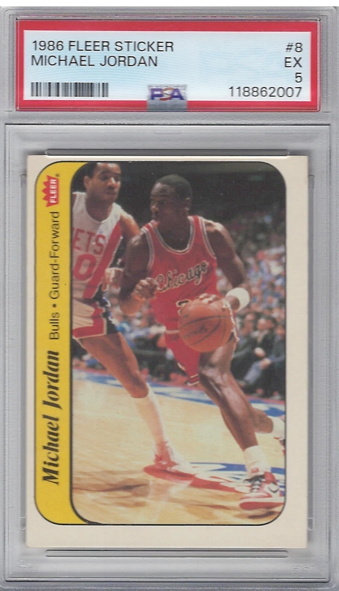 1986-87 Fleer - Michael Jordan #8 - огромный выбор по лучшим ценам
