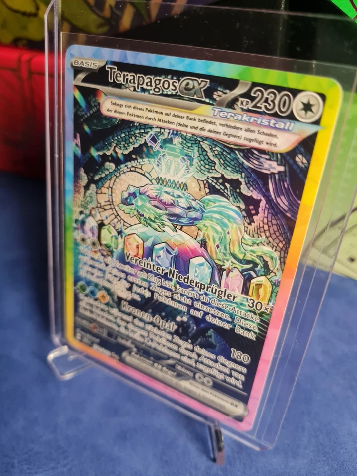 Pokémon Terapagos ex • 170/142 • Stellakrone • SIR • Deutsch • NM  - Bild 3 von 4