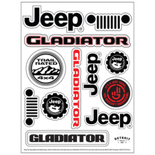 Sticker Sheet - Jeep Gladiator