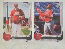 Topps 2026 Now Road to Opening Day Los Angeles Angels 10 Card Lot Trout