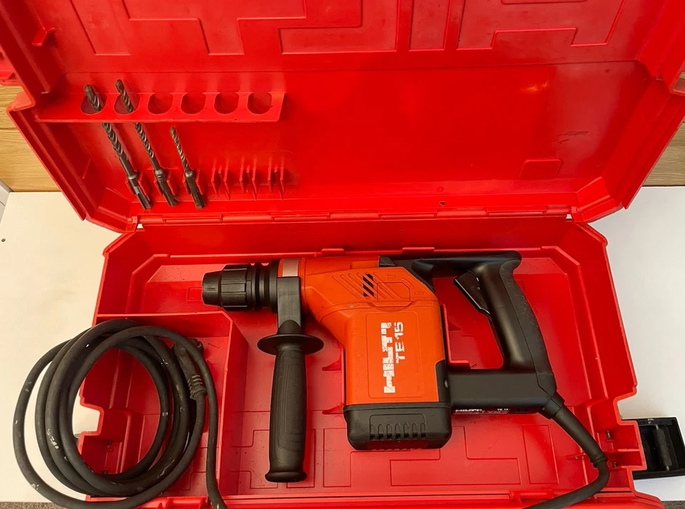 Hilti TE 15 Bohrmaschine Bohrhammer Schlagbohrmaschine sds plus Bohrer 5 6 7 16 - Bild 3 von 4
