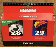 NEW Lexmark - Combo Pack Of 28  29 Ink Cartridges