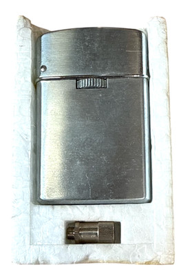 GAS Sarome Flip-Top Chrome  Butane  Lighter Japan Made Flame Adjustable