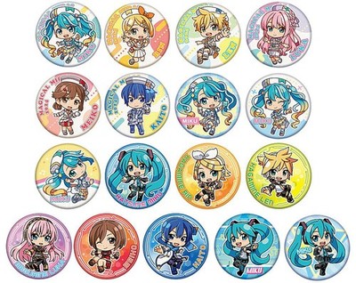 All Included CAN BADGE COLLECTION Hatsune Miku Magical Mirai 2024 Complete Set