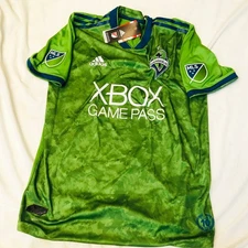 Microsoft Xbox Game Pass Seattle Sounders Green/Blue Jersey
