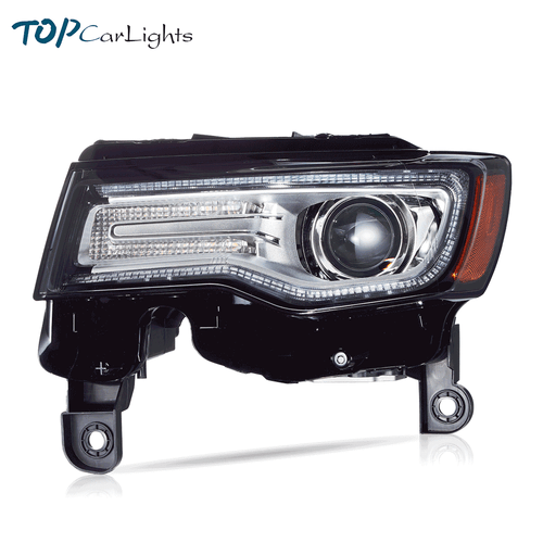 VLAND Chrome Style LED Headlights For 2014-22 Jeep Grand Cherokee w/Animation - Bild 2 von 13