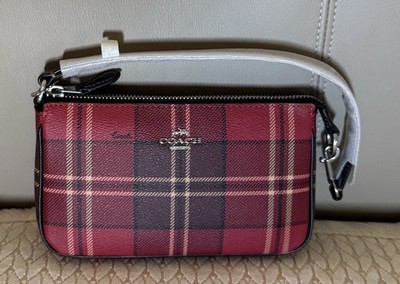 Coach NWT Nolita 19 with Tartan Plaid Print